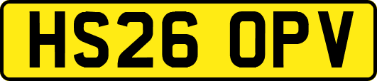 HS26OPV