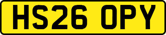 HS26OPY