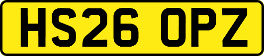 HS26OPZ