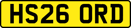 HS26ORD