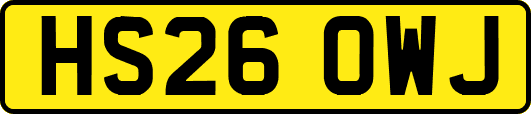 HS26OWJ