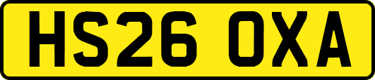 HS26OXA