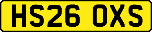 HS26OXS