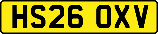 HS26OXV