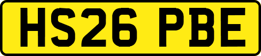 HS26PBE