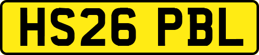 HS26PBL