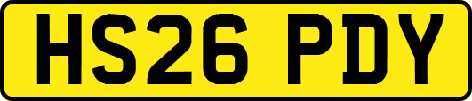 HS26PDY