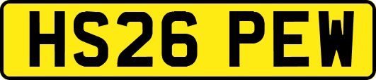 HS26PEW