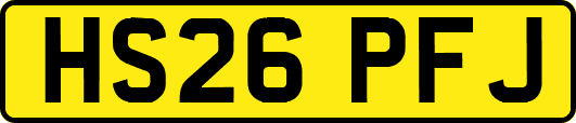 HS26PFJ