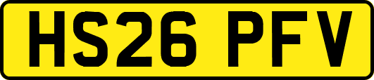 HS26PFV