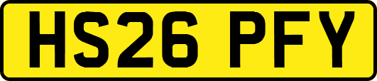 HS26PFY