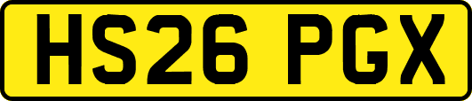 HS26PGX