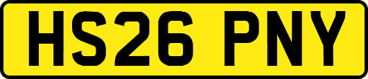 HS26PNY