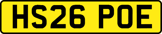HS26POE