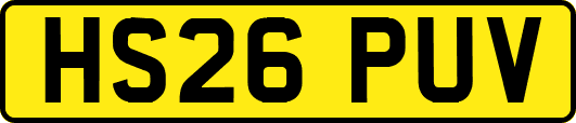 HS26PUV