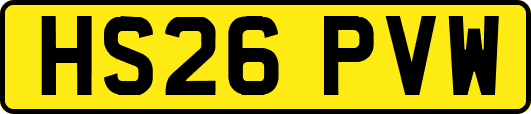 HS26PVW
