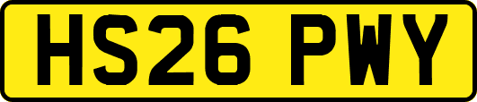 HS26PWY