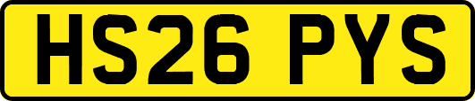 HS26PYS