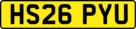HS26PYU