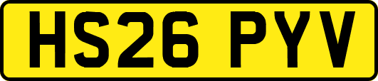 HS26PYV