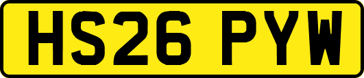 HS26PYW