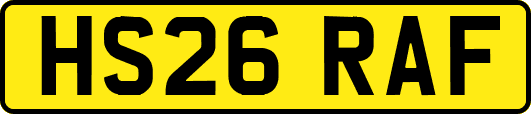 HS26RAF