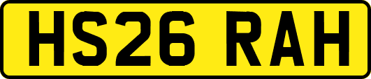 HS26RAH