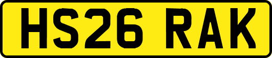 HS26RAK
