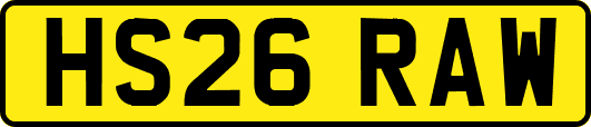 HS26RAW