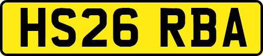 HS26RBA