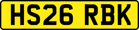 HS26RBK