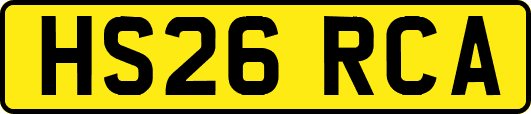HS26RCA