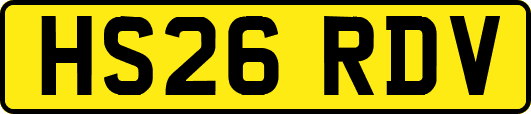 HS26RDV