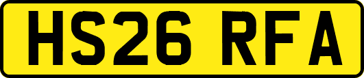 HS26RFA