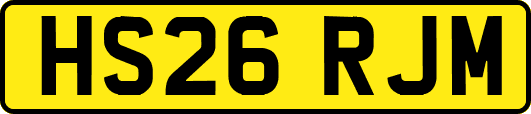 HS26RJM