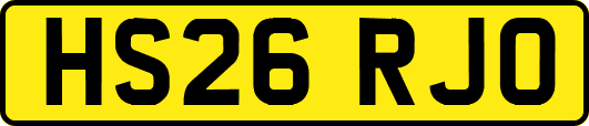 HS26RJO