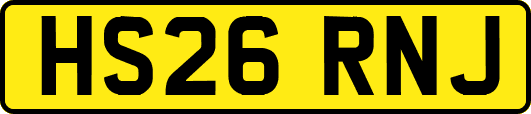 HS26RNJ