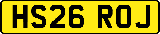 HS26ROJ