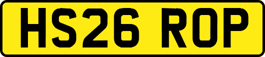HS26ROP