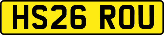 HS26ROU