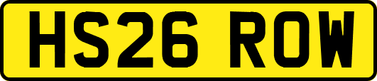 HS26ROW