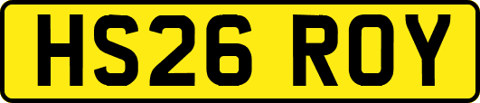 HS26ROY