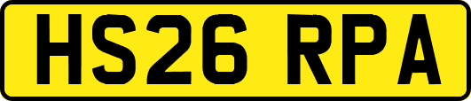 HS26RPA
