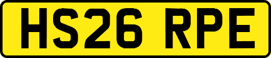 HS26RPE