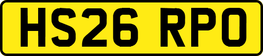 HS26RPO
