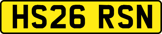 HS26RSN