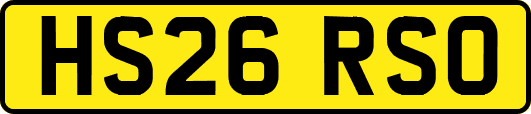 HS26RSO