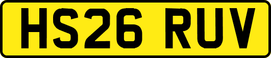 HS26RUV
