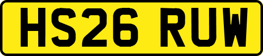 HS26RUW