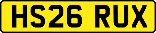 HS26RUX